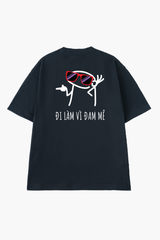 Áo Thun Unisex Cotton Chữ Lương 8 Chẹo - Đi Làm Vì Đam Mê O1A9B