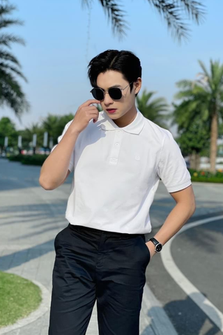 Áo Polo Nam Cotton USA Basic 7 Màu Overco - O2E1
