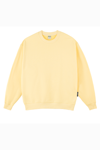 Áo Sweater Vải Da Cá Unisex Basic 7 Màu Overco - O4F1