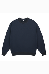 Áo Sweater Vải Da Cá Unisex Basic 7 Màu Overco - O4F1