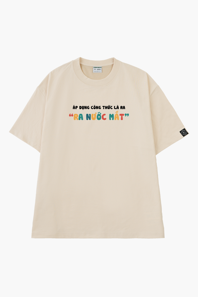 Áo Thun Cotton Unisex Áp Dụng Công Thức Là Ra 