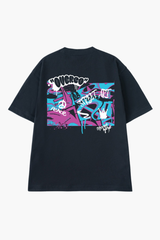Áo Thun Unisex Graffiti Cotton Overco- O1A92