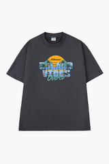 Áo Thun Unisex Island Vibes Cotton Overco - O1A116