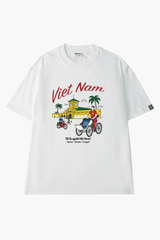 Áo Thun Cotton Unisex Du Lịch 