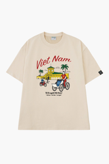 Áo Thun Cotton Unisex Du Lịch 