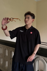 Áo Polo Cotton Unisex Logo OC Overco - O2A13