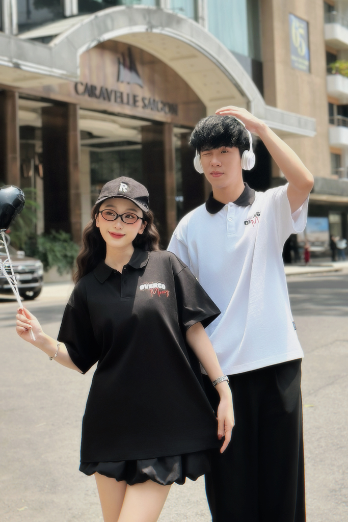 Áo Polo Unisex Money Cotton Overco - O2A3