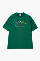 Áo Thun Unisex Người Giàu Tình Cảm Cotton - O1A72
