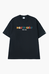 Áo Thun Unisex Người Giàu Tình Cảm Cotton - O1A72