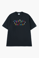 Áo Thun Unisex Người Giàu Tình Cảm Cotton - O1A72