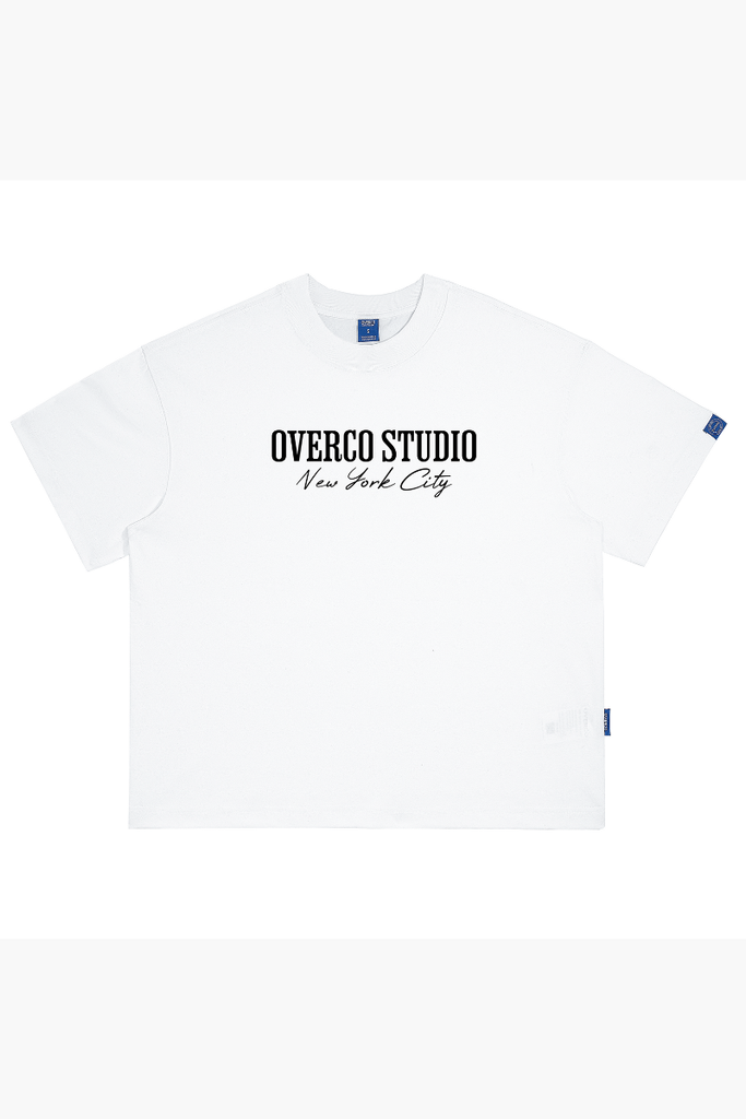 Áo Thun Boxy Unisex NYC Never Sleep Cotton - O6A5