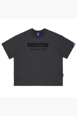 Áo Thun Boxy Unisex NYC Never Sleep Cotton - O6A5