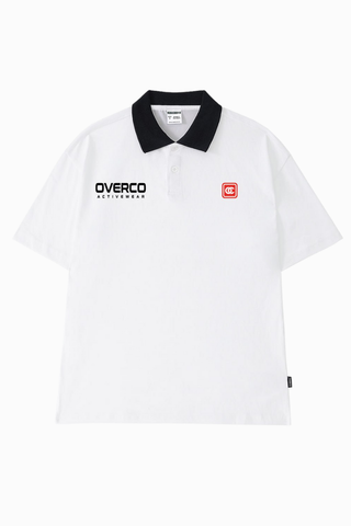 Áo Polo Cotton Unisex Logo OC Overco - O2A13