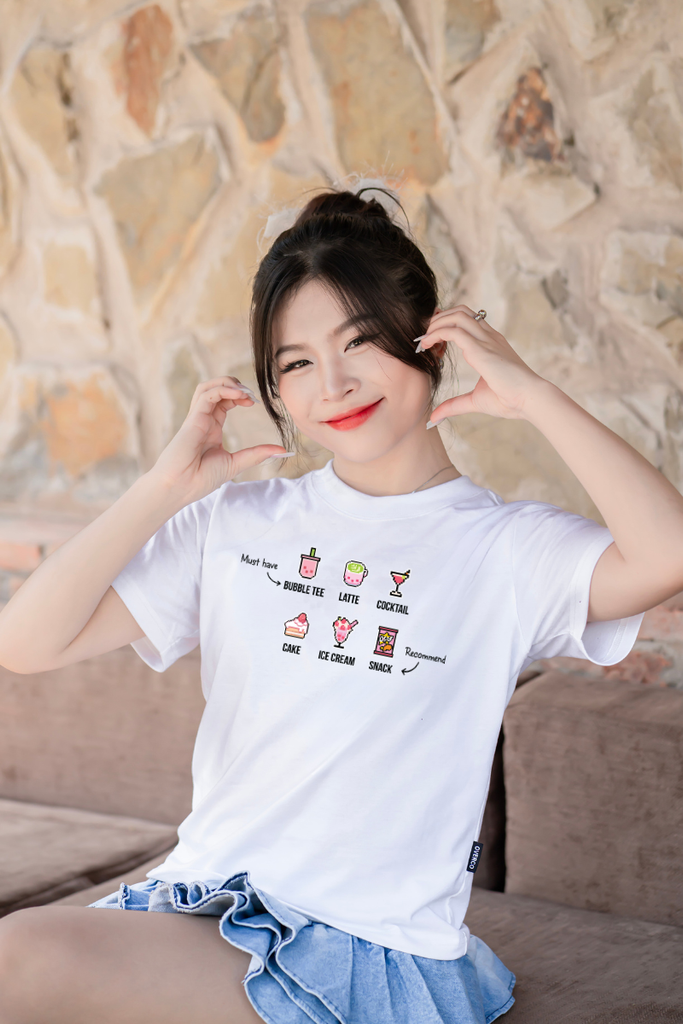 Áo Thun Baby Tee Let's Chill - O7A10