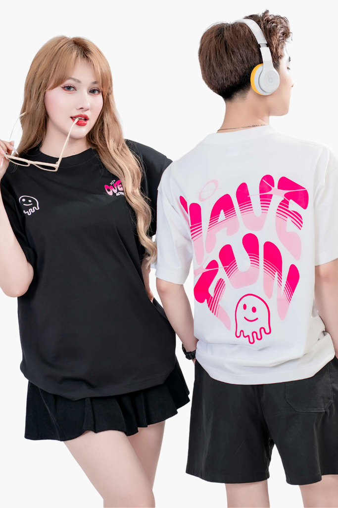 Áo Thun Unisex Have Fun Cotton Overco - O1A37