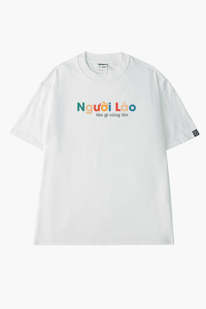 Áo Thun Cotton Unisex Người Lào 