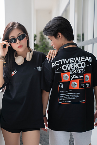 Áo Thun Unisex Activewear Cotton Overco- O1A39