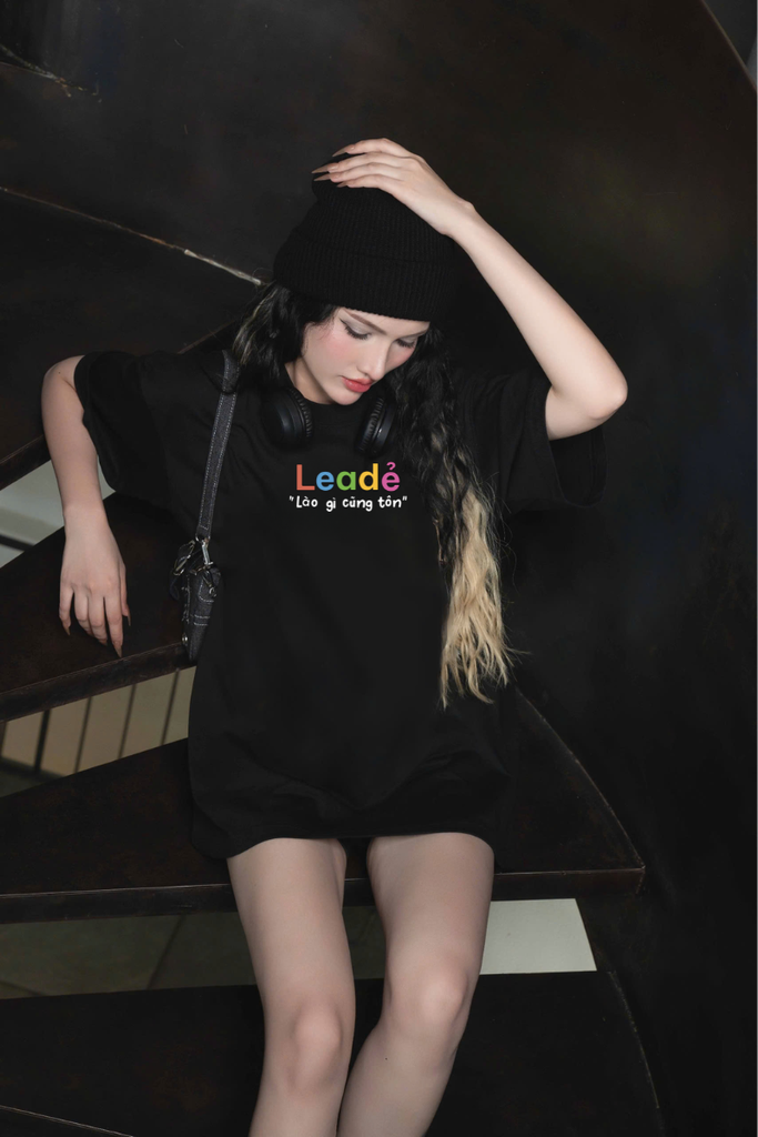 Áo Thun Cotton Unisex Leader Lào Gì Cũng Tôn Overco - O1A120