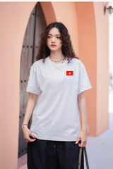 Áo T-shirt Cotton Unisex Cờ Đỏ Sao Vàng Việt Nam - O1A17