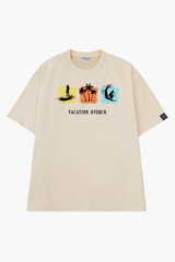 Áo Thun Cotton Unisex Vacation - O1A113