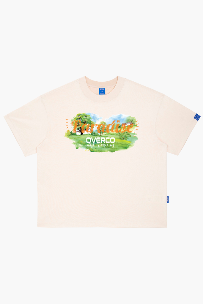 Áo Thun Boxy Unisex Paradise - O6A23