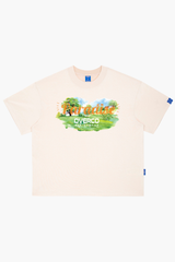 Áo Thun Boxy Unisex Paradise - O6A23