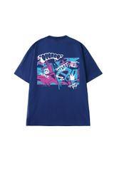 Áo Thun Unisex Graffiti Cotton Overco- O1A92