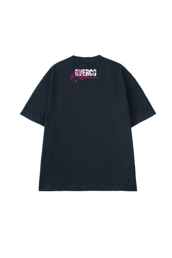 Áo Thun Unisex Love Forever Cotton Overco - O1A95