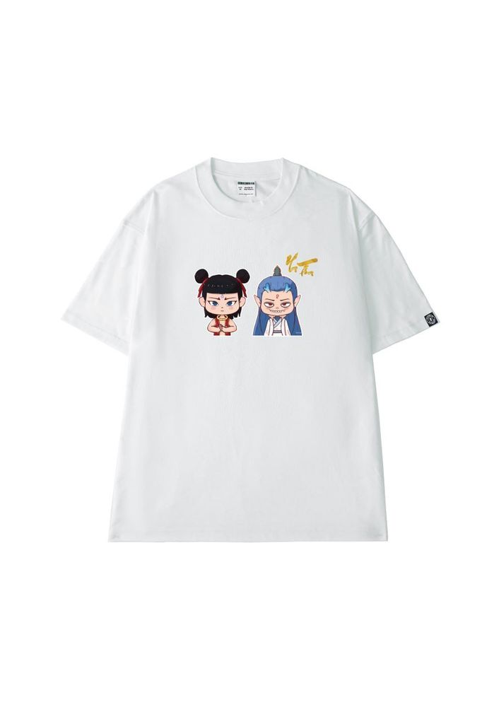 Áo Thun Unisex NaTra, Ngao Bính, Chibi, Cotton - O1A100