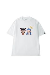 Áo Thun Unisex NaTra, Ngao Bính, Chibi, Cotton - O1A100
