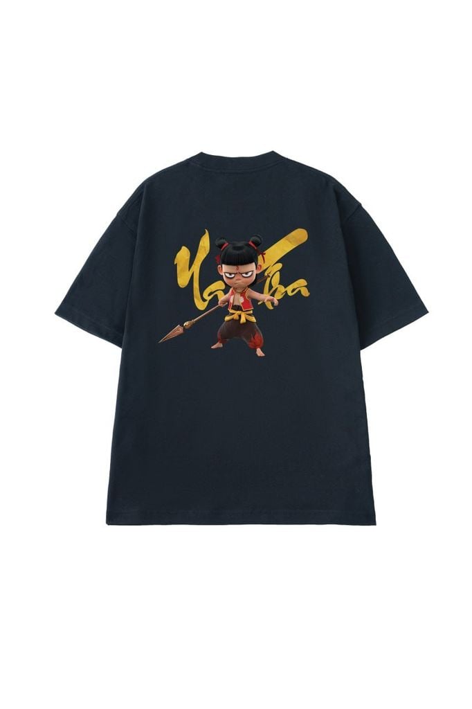 Áo Thun Unisex Natra Cầm Thương, Cotton - O1A103