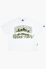 Áo Thun Boxy Unisex Relax Vibes Cotton - O6A8