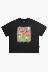 Áo Thun Boxy Unisex The Tulips- O6A24