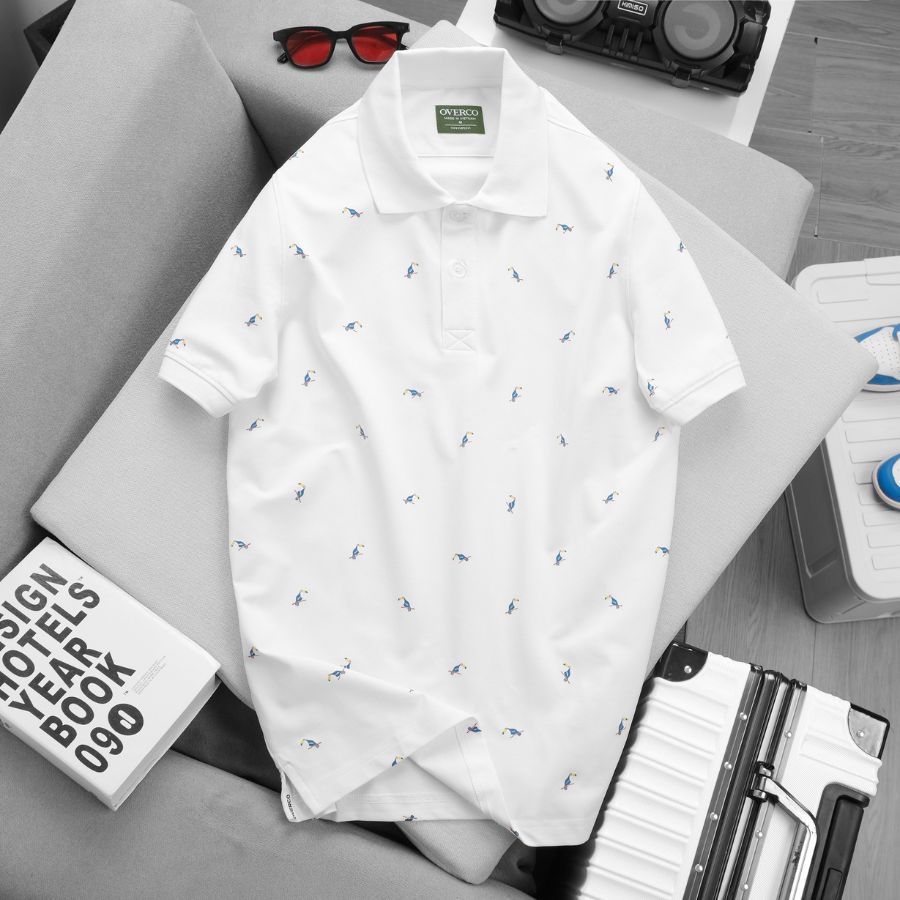 Áo Polo Nam Chất Liệu Cotton Usa Pats Overco - O2E3