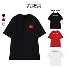 Áo T-shirt Cotton Unisex Cờ Đỏ Sao Vàng Việt Nam - O1A17