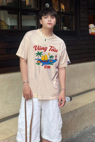 Áo Thun Cotton Unisex Du Lịch 