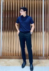 Áo Polo Nam Chất Liệu Cotton Usa Họa Tiết In Toàn Thân Types Overco - O2E2