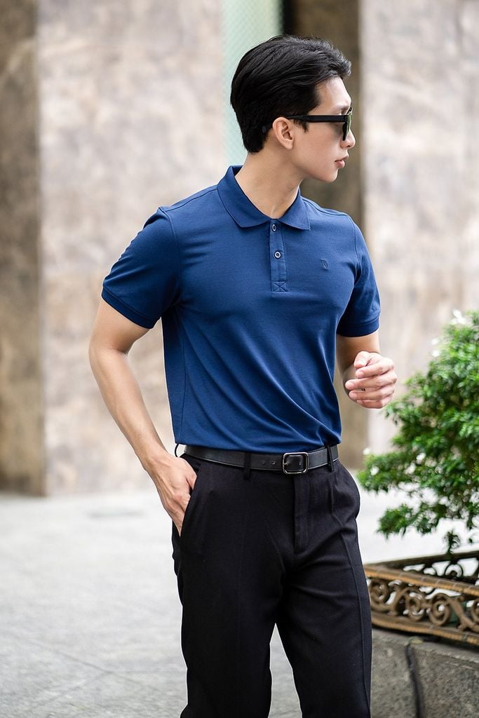 Áo Polo Nam Cotton USA Basic 7 Màu Overco - O2E1