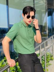 Áo Polo Nam Cotton USA Basic 7 Màu Overco - O2E1