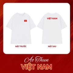 Áo T-shirt Cotton Unisex Cờ Đỏ Sao Vàng Việt Nam - O1A17