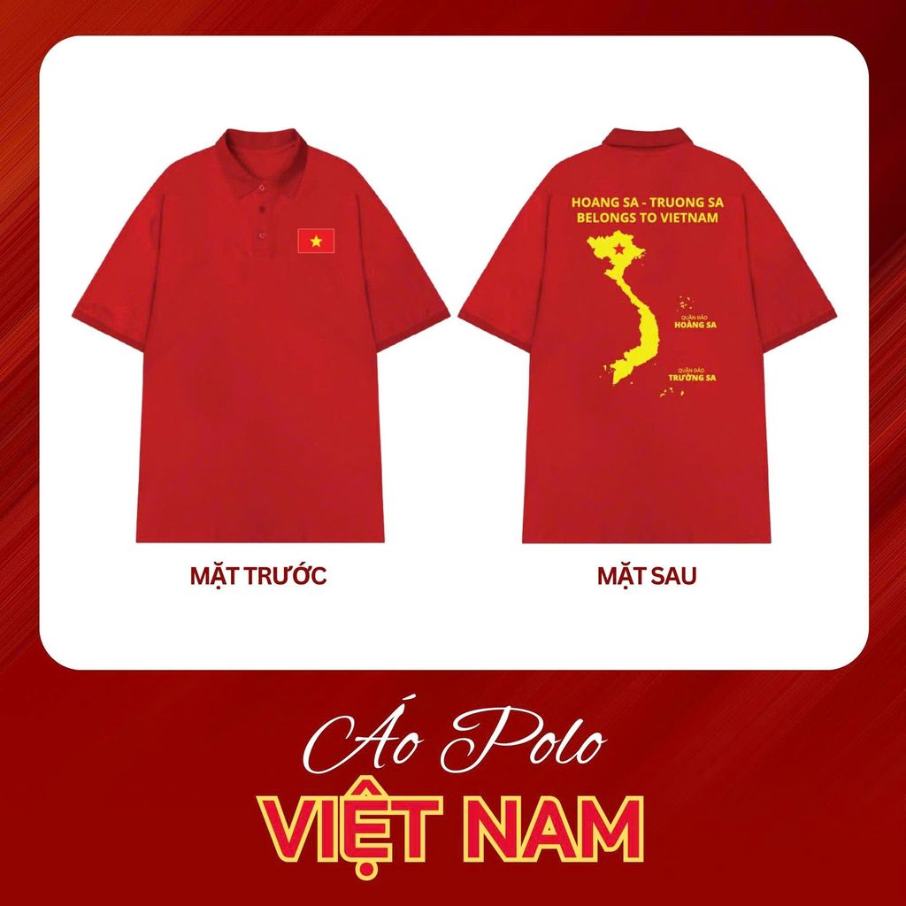 Áo Polo Nam Nữ In Hoàng Sa - Trường Sa Nam Overco - O2C2