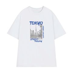 Áo Thun Unisex Tokyo, Cotton - O1A26