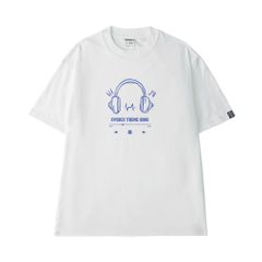 Áo T-shirt Cotton Nam Nữ Hình Tai Nghe Theme Song - TSCT041