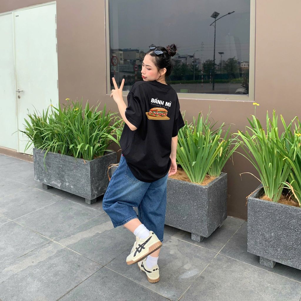 Áo Thun Cotton Unisex Đặc Sản Bánh Mì - O1A46