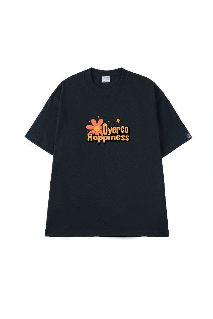 Áo Thun Unisex Happiness Cotton Overco - O1A67