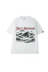 Áo Thun Unisex Misty Mountains Cotton Overco - O1A64