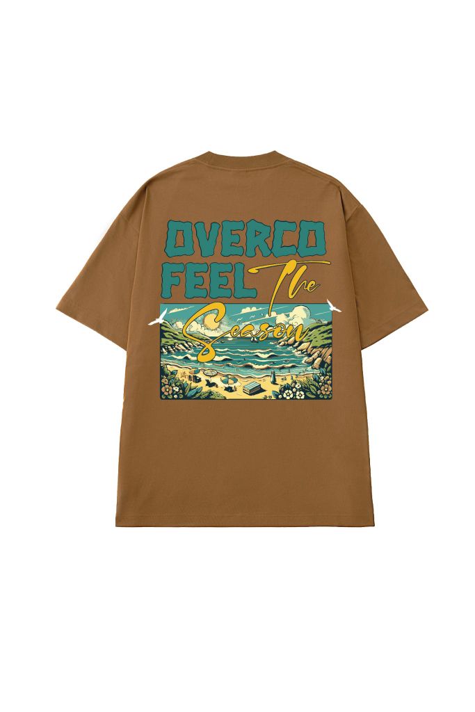 Áo T-shirt Cotton Nam Nữ The Season Overco - O1A65