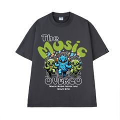 Áo Thun Unisex The Music Cotton Overco - O1A77