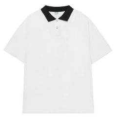 Áo Polo Unisex Trơn Basic Cotton Overco - O2A1