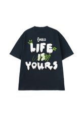 Áo Thun Cotton Unisex Life Is Yours - O1A12